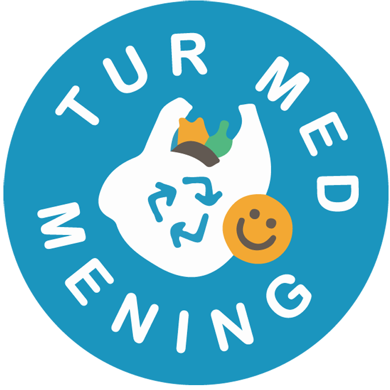 Logo Ta en tur med mening - illustrasjon 
